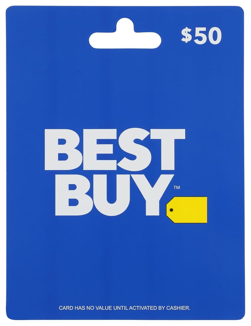 Traditional - $50 Best Buy Physical Gift Card B07RPCG742