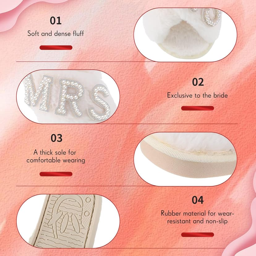 Malden International Designs Silkscreened Corinthians Verse Mr & Mrs Wood Picture Frame, 5x7, Off White
