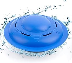 Pool Alarm, Pool Alarm for Inground & Above Ground Pools, Loud Pool Safety Alarms on Home and Pool Units, Helps Protect Kids or Pets, Easy Installation with Adjustable Sensitivity, Blue