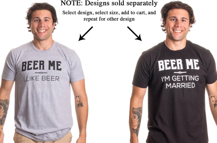 Beer Me, I'm Getting Married/Groom Groomsmen Funny Bachelor Party Joke Wedding T-Shirt