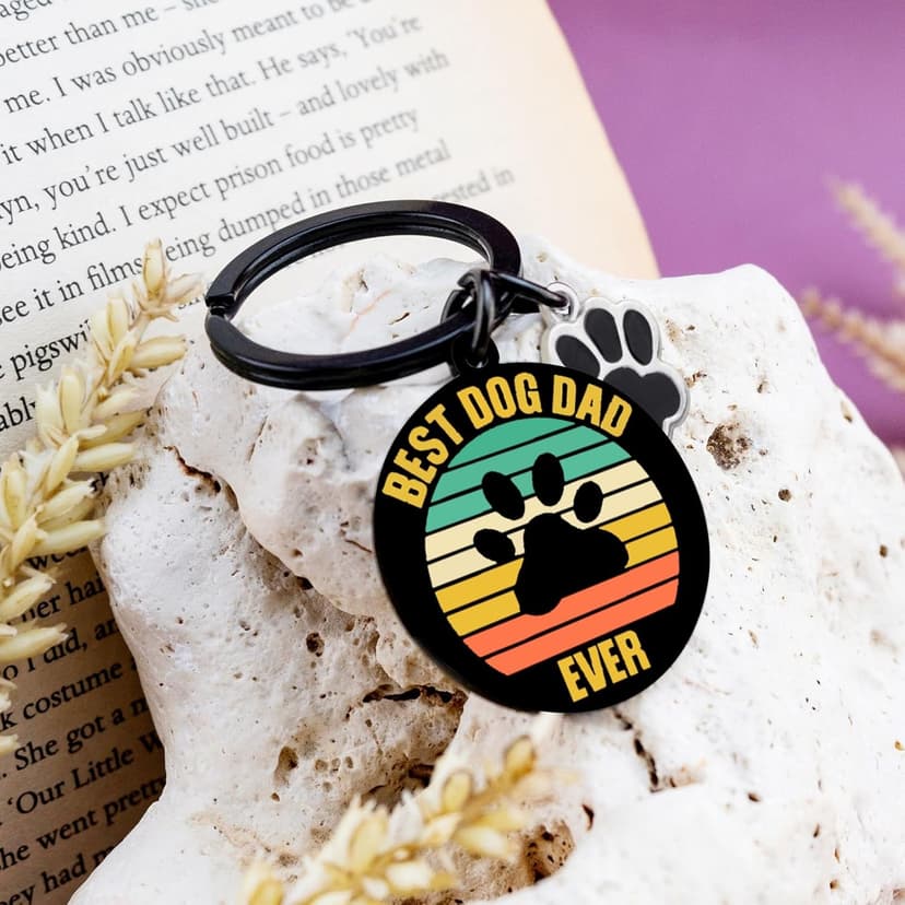 Golden Retriever Gifts German Shepherd Dog Dad Mom Gifts For Women Dog owners Keychain