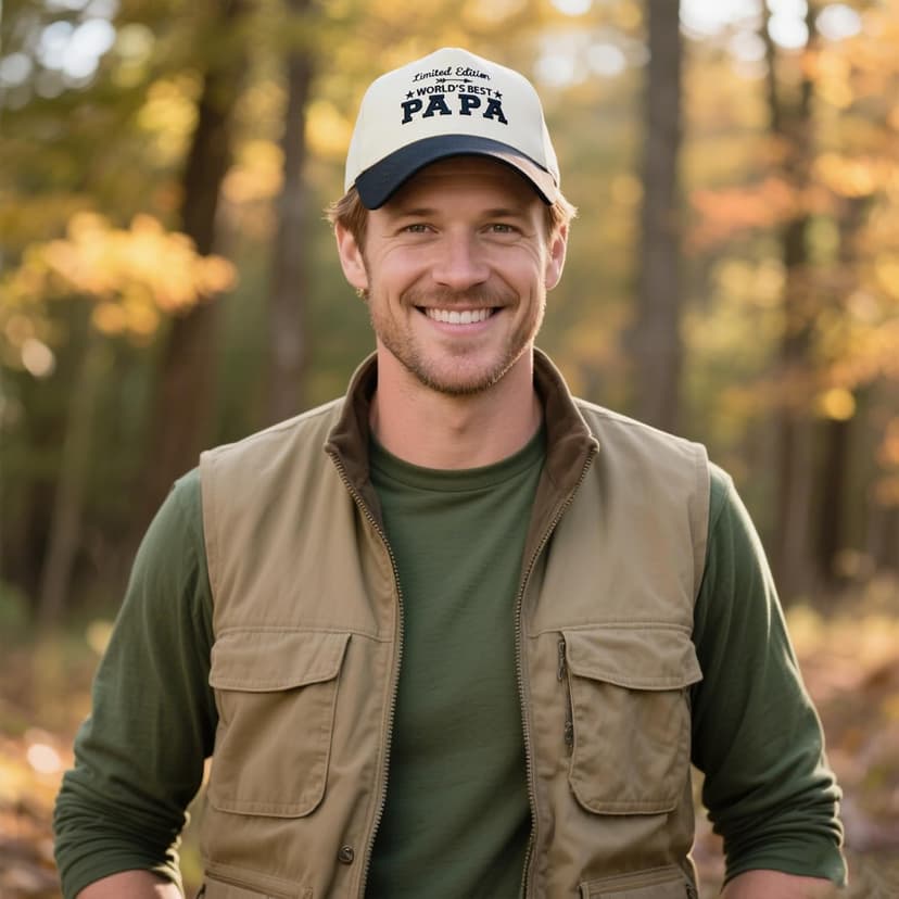 Vintage Adjustable Fathers Day Retirement Gifts from Daughter Son Wife Birthday Gifts for Grandpa/Dad/Papa Embroidered Baseball Cap B0FKGND3HJ