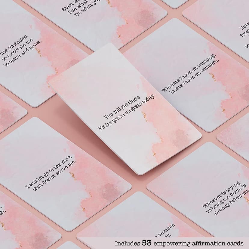 Badass Affirmation Cards - Daily Motivational and Inspirational Cards for Women