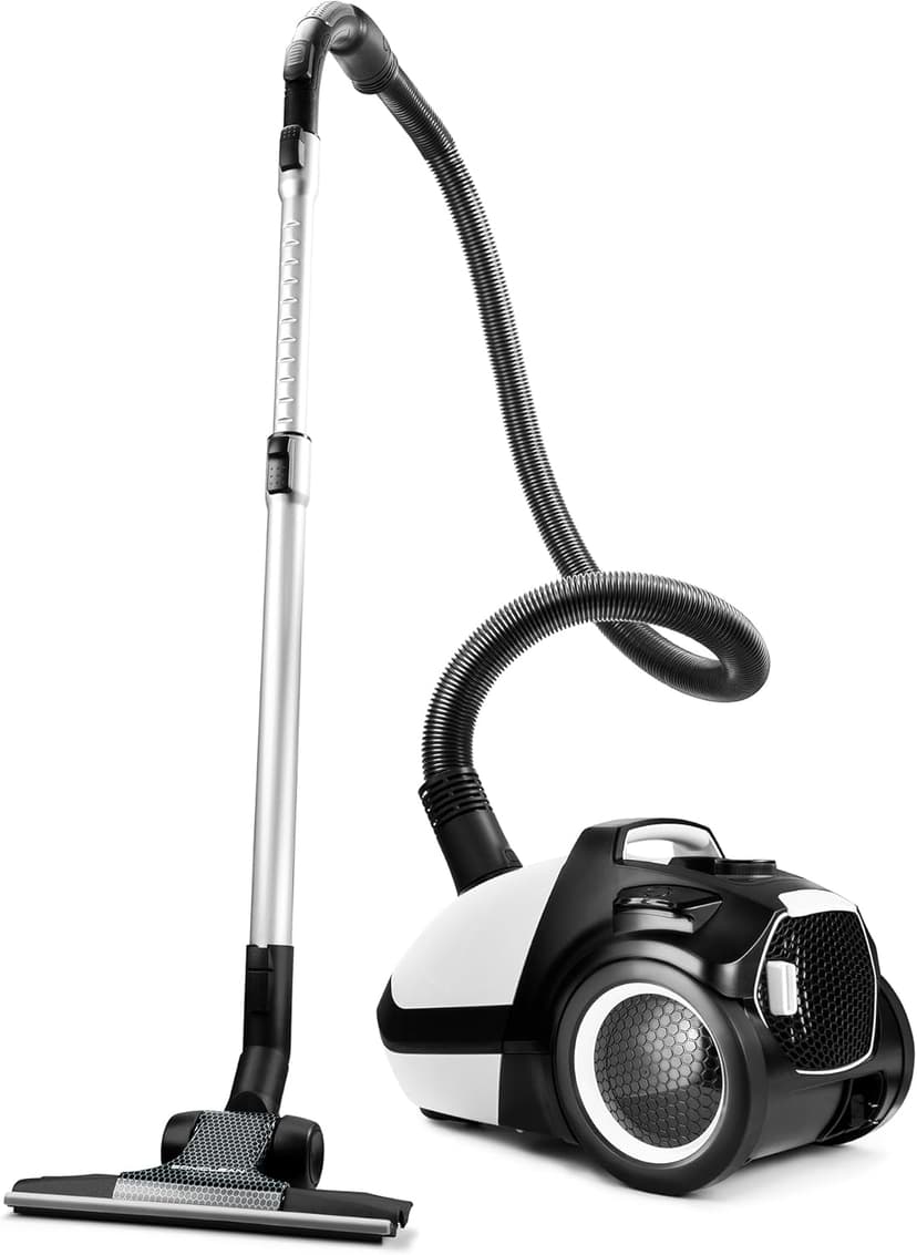 Soniclean WhisperJet C2 Canister Vacuum Cleaner - Ultra-Quiet Operation - U15 ULPA Filtration - Designed in Germany