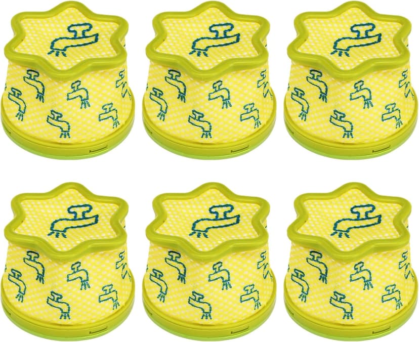 6 Pack Replacement Pre-Filter Compatible for LG CordZero A9 Series Cordless Stick Vacuum Cleaner Accessories A907GMS,A916BM, A905RM,A906SM,A925KSM,A926KSM,A929KVM -Filter Replacement Parts ADQ74774001