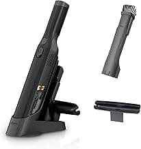 Shark WANDVAC Cordless Hand Vac, Lightweight, Versatile and Portable at 1.4 lbs., Powerful Suction for Pet Hair, Charging Dock, One-Touch Empty for Car & Home, Duster Crevice Tool, Black, WV201BK