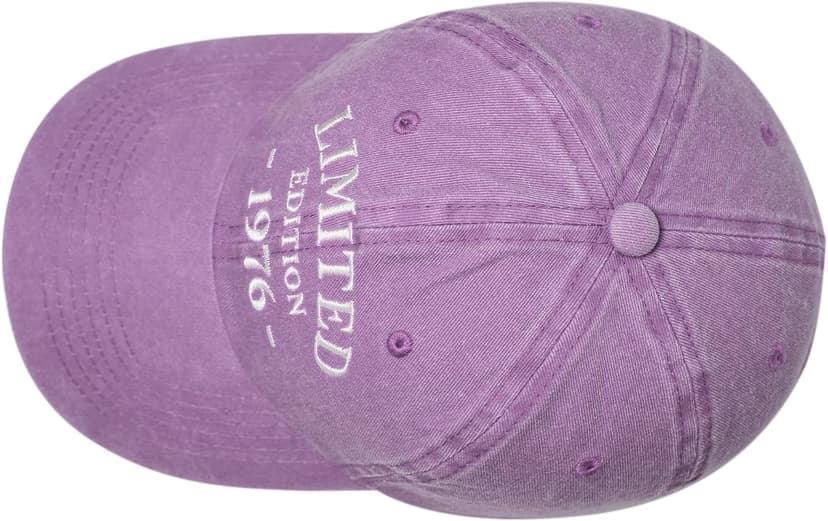 50th Birthday Gifts for Him Her, 50 Year Old Gifts Ideas, Adjustable Washed Cotton Embroidered Baseball Cap B0FJRQ6JCK