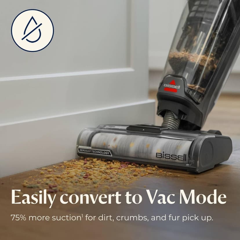 Bissell CrossWave® OmniForce™ Edge Cordless Multi-Surface Hard Floor Cleaner Wet Dry Vacuum with Zero-Gap Edge Technology, 3930F