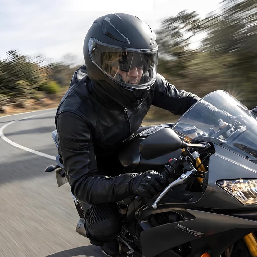 Bluetooth Motorcycle Helmet, Full Face Flip Up Modular Motorcycle Helmet with Bluetooth intercom headsets, DOT Approved Dual Visor Helmets