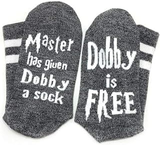 Christmas Gift for Women, Men, Teen Girls, Teen Boys, One Size, Gag Gift, Cotton Crew Socks, Unisex, White Elephant Gift Funny Socks Christmas Socks Gift Novelty Cute Stocking Stuffers Women Men B0D93F72J2