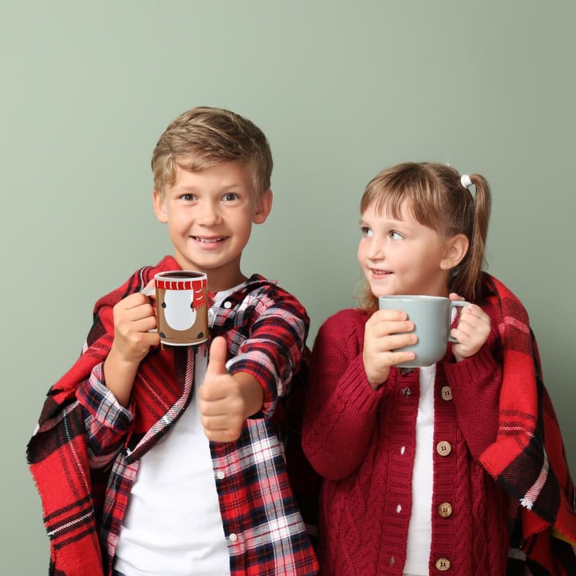 Hot Chocolate Gift Set With Reindeer Mug - Sachets, Mini Marshmallows, Candy Canes and Socks Included