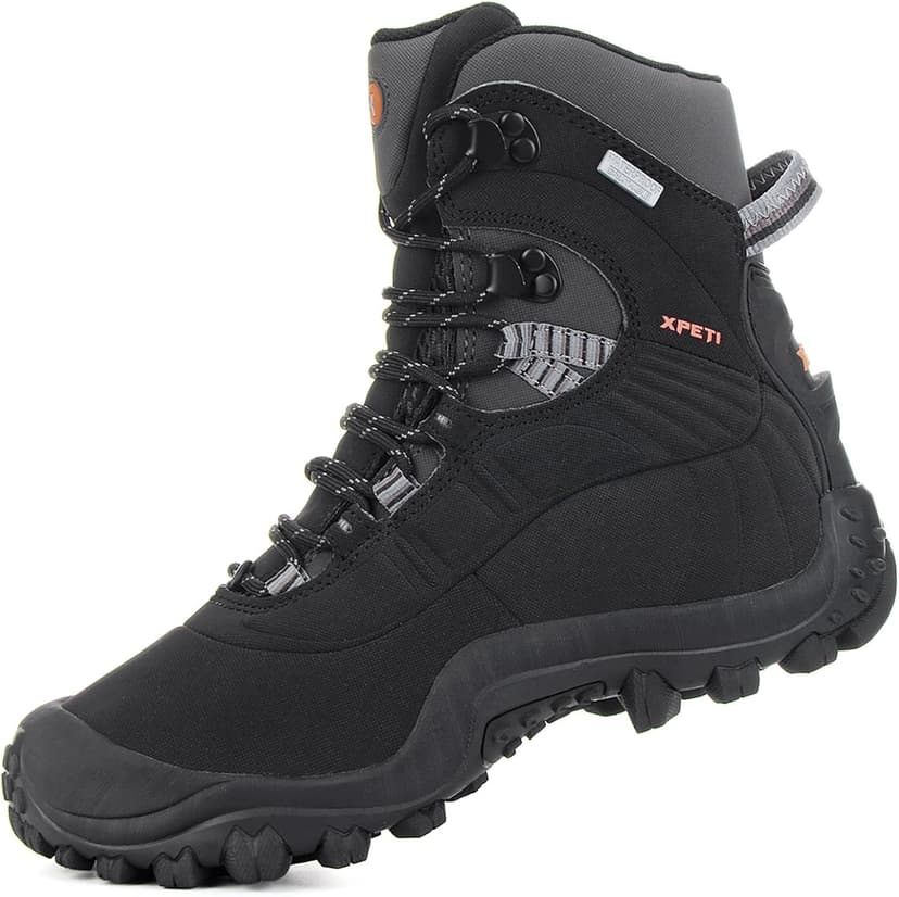 XPETI Men’s Thermator Mid-Rise Lightweight Hiking Insulated Non-Slip Outdoor Boots