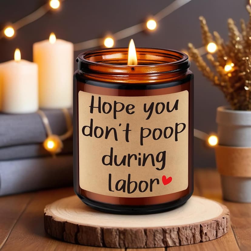 Fairy's Gift New Mom Candle for Women, Funny Baby Shower, Pregnancy Gifts for First Time Mom, Pregnant Women Wife Friend, Maternity, Mothers Christmas, Pregnancy Gifts for Expecting Mommy, Mama to Be