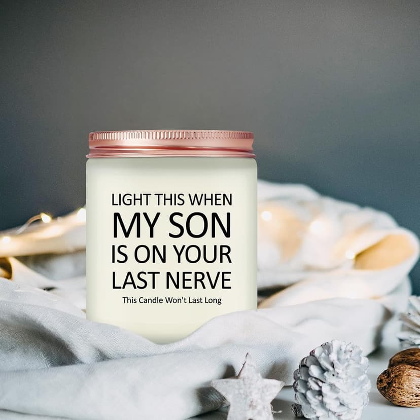 Mothers Day Gifts for Daughter in Law from Mother in Laws, Lavender Scented Soy Candle Daughter in Law Gifts, Christmas Wedding Birthday Gifts Candle B0DB8CL6PP
