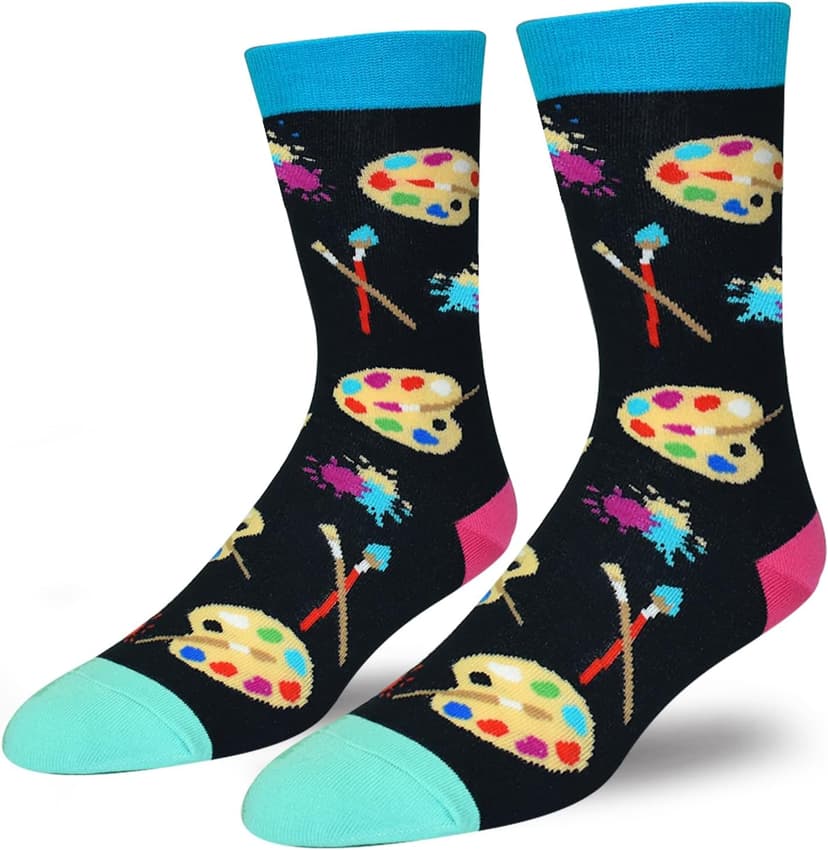 GOLIN Women Funny Crew Socks, Novelty Casual Socks Holiday Gifts Giving B0D1MQ2K3M