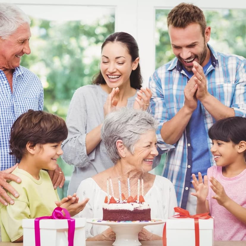 Birthday Gifts for Women, Sterling Silver Chain Circles Necklace 30th 40th 50th 60th 70th 80th 90th Birthday Necklace for Her Woman 30 40 50 60 70 80 90 Years Old Birthday Gifts for Women