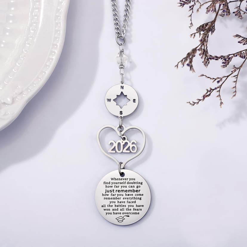 Graduation Gifts Car Rear View Mirro Accessories Hanging Pendant B0DZX58KSK