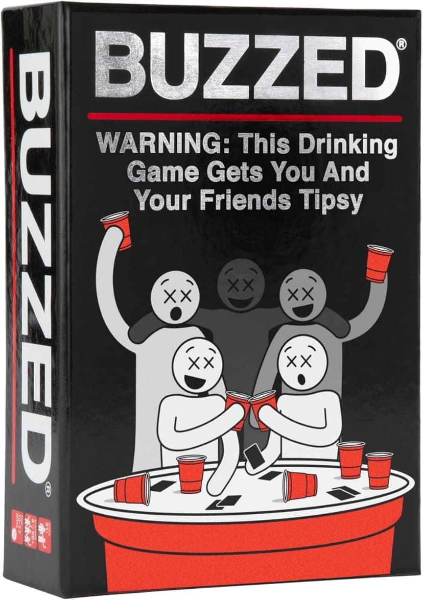 WHAT DO YOU MEME? Buzzed: Hilarious Party Game with 200 New Cards – The Ultimate Drinking Card Game for Adults, Perfect for Game Night, Adult Fun, Good Times, and Unforgettable Bachelor Party Laughs