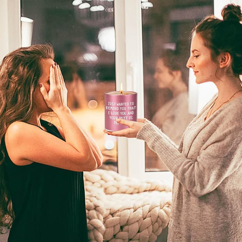 Valentines Galentines Day Gifts for Her Girlfriend Wife Women Friend Sisters Romantic Naughty Christmas Valentines Mothers Day Anniversary Friendship Birthday Funny ldeas Scented Candle