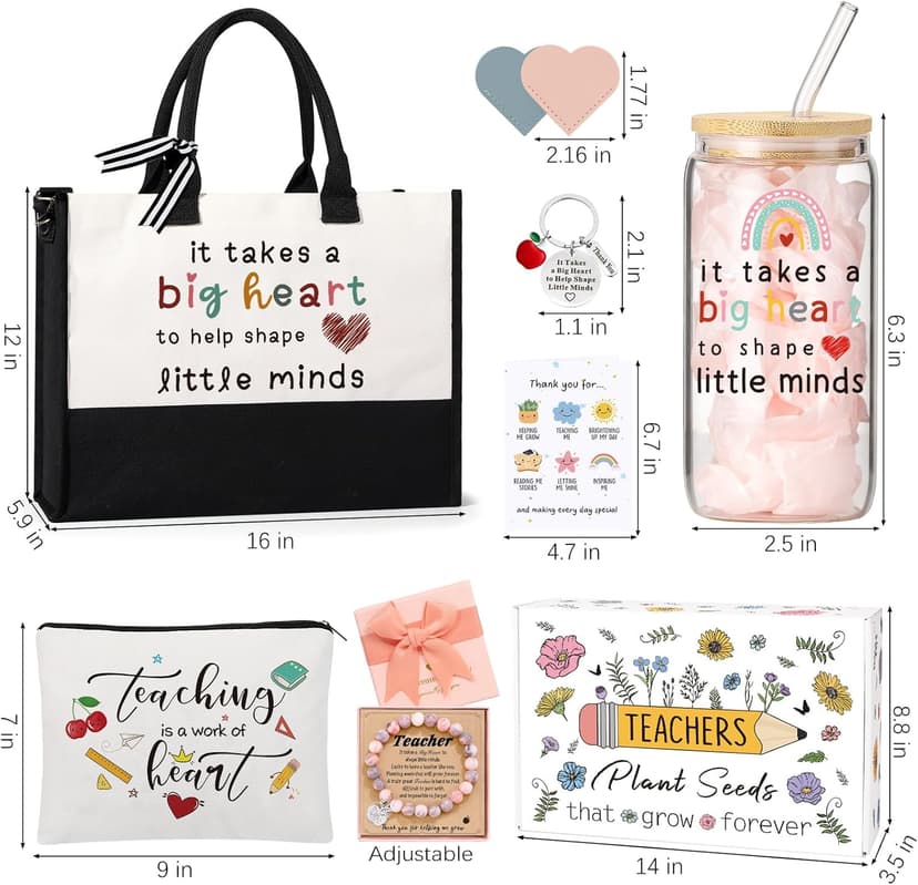 UAREHIBY Teacher Gifts for Women,Teacher Appreciation Gifts for Women,Thank You Back to School Gift from Student,Best Teachers End of Year Birthday Valentines Day Gift