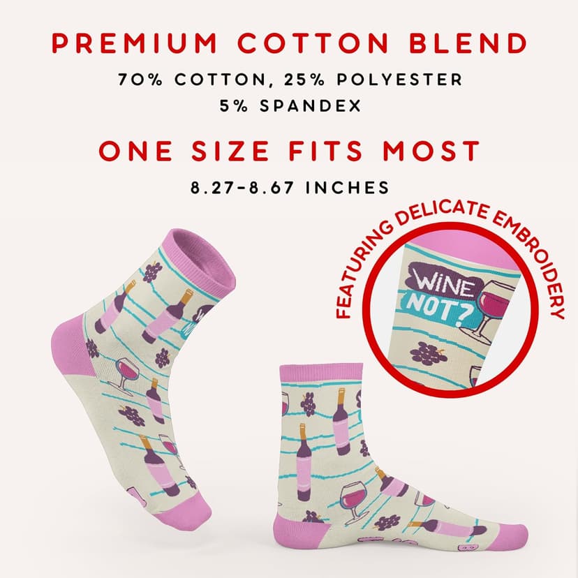 Book, Fishing, Hiking, Gamer, Camping, Pickle, Music, Foods, Ballerina, Bigfoot - Hobbies Socks for Women Men