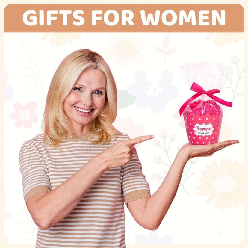 HAPPYPOP Gift Idea for Him - Gifts for New Dad Son Brother, Funny Men Socks Fathers Day