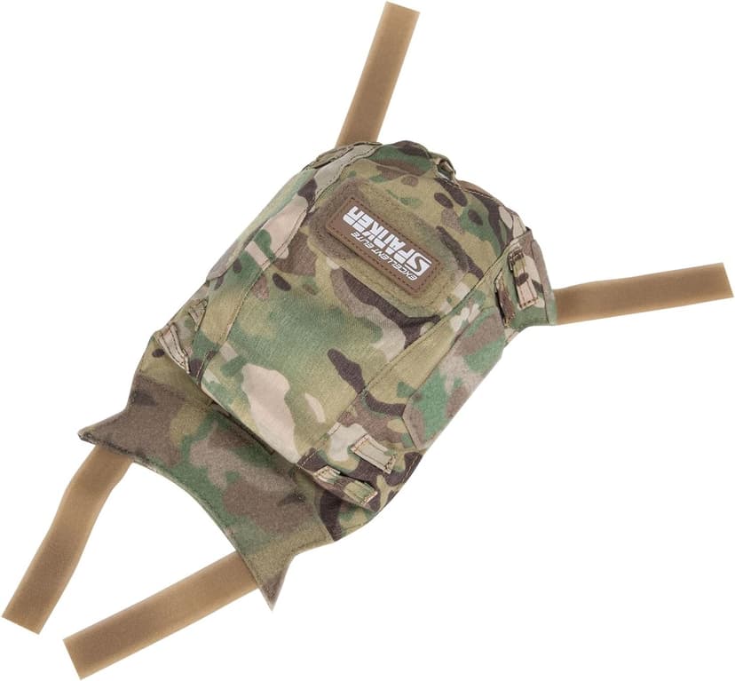 EXCELLENT ELITE SPANKER Tactical Helmet Cover, Military Fast Helmet Cover for Ops-Core Fast PJ/MH in Size M/L -Without Helmet