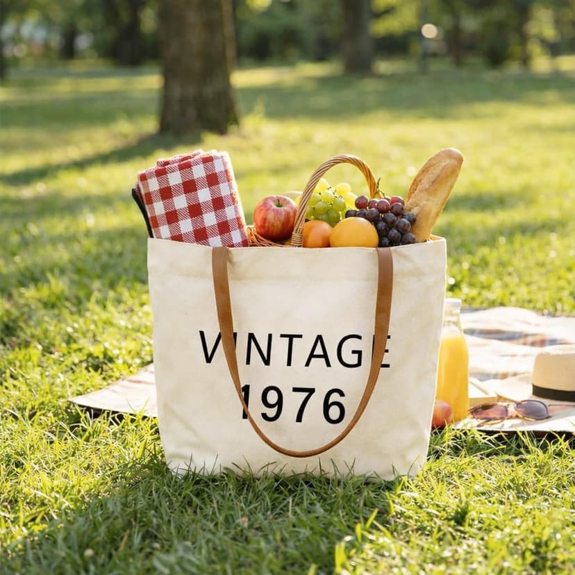 50th Birthday Gifts for Her,50th Birthday Gifts for Women,Gift for 50 Year Old Woman,50th Vinatge Bag Gift for Women B0FZG97LHX