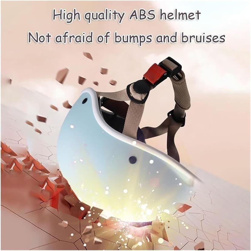 Retro Kids DOT Approved Motorcycle Beanie Helmet,2-8 Ages Low Profile Toddler Boys Girls Open Face Skull Cap ATV Half Helmet for Scooter Moped Dirt-Bike Go-Kart Bicycle