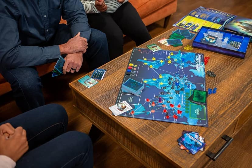 Pandemic Board Game - Cooperative Strategy for Adults & Families, Stop Global Disease Outbreaks, Adult Board Games, Teamwork & Strategy, Fun for Adults, 2-4 Players Ages 8+, 45-60 Minute Playtime