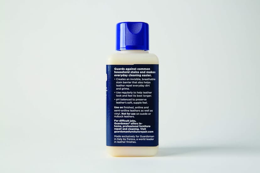 Guardsman Protect & Preserve Leather Protector for Leather Furniture & Car Interiors | Small Leather Goods and Leather Shoe Cleaner, 8.4 Fluid Ounces