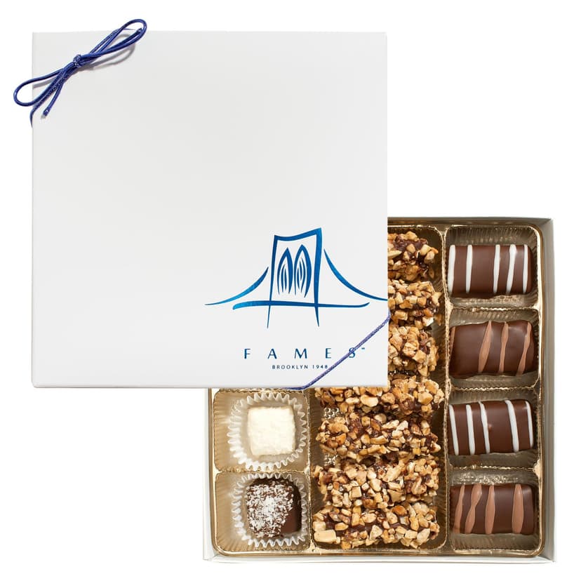 Kosher Chocolate Candy Gift Assortment - Gourmet Assorted Chocolates for Father's Day - Dark Chocolate Gift for Dad, A Thank You Gift for Teacher - Hanukkah Chocolates Gift Box.