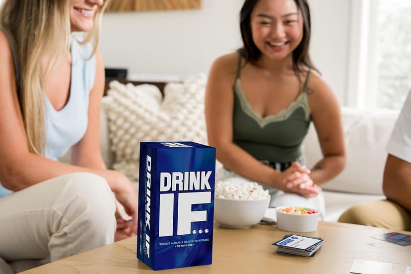 Drink IF… Adult Drinking Game for Parties | Funny Icebreaker & Conversation Starter Card Game for Friends and Groups | Great for Bachelor Party, Game Night and Pregames| Fun Gift for Adults