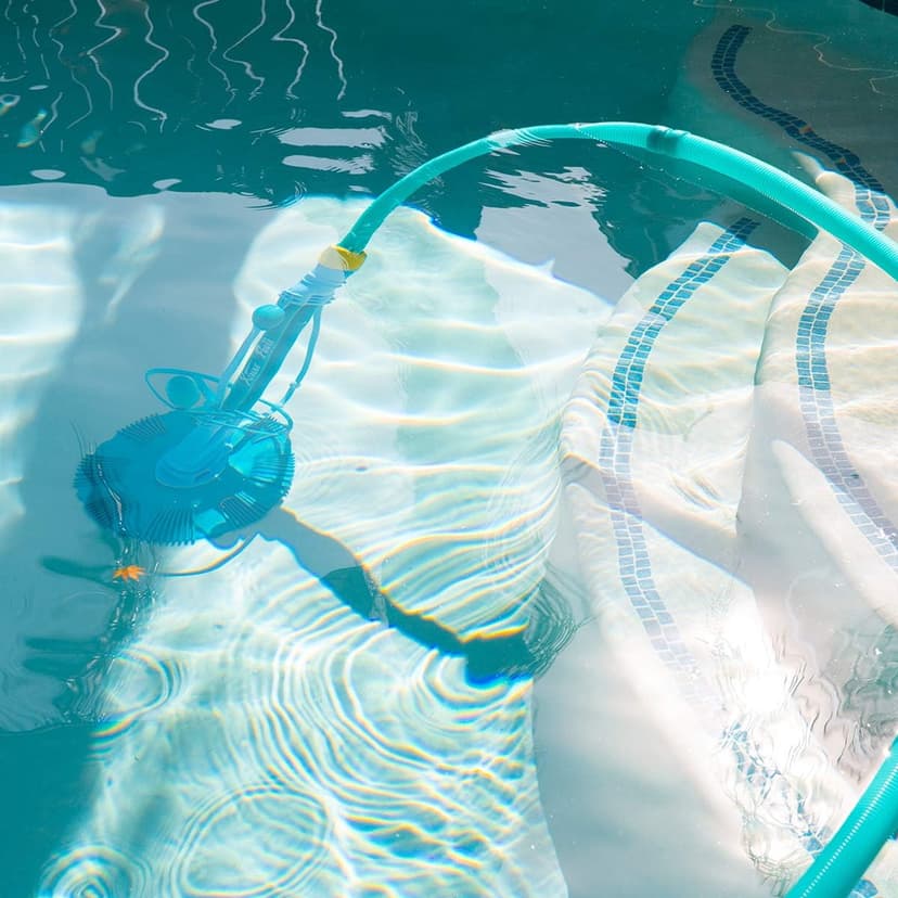 XtremepowerUS Automatic Swimming Pool Cleaner Ingound/Above Ground Side Suction Hover Vacuum Pool Cleaner with 5-Way Pool Testing Kit Set