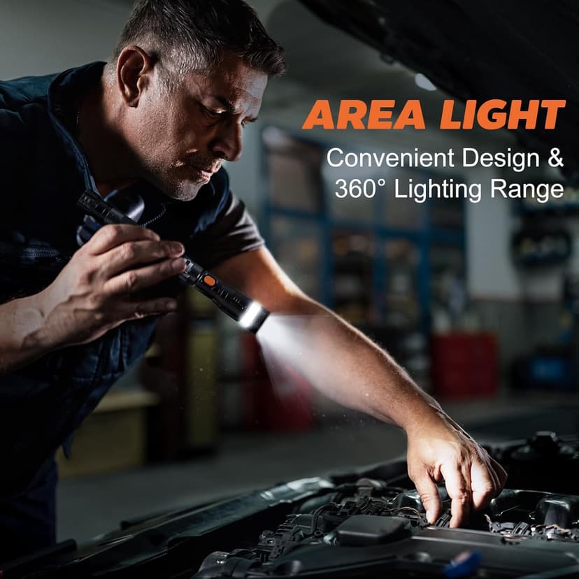 Lenski Stocking Stuffers for Men Adults, for Men Magnetic Pickup Tool, Mens Grandpa Husband Gifts, White Elephant Gifts for Adults, Cool Stuff Gadgets