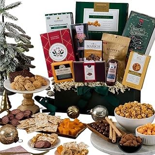 Christmas Basket Gift Premium of Holiday Foods by GourmetGiftBaskets.com