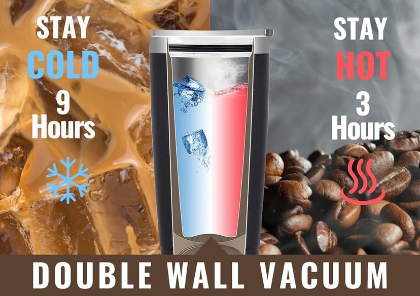 Onebttl Brother Gifts from Sister, Funny Gift Idea for the Best Brother for Christmas, Birthday, 20 oz Stainless Steel Insulated Travel Mug - My Favorite Sister Gave Me This Cup B0CZ73666S