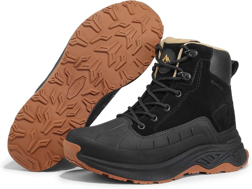 NORTIV 8 Women's Waterproof Hiking Boots Outdoor Trekking Camping Trail Hiking Boots