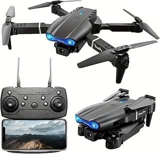 E99 Drone With Camera, Foldable RC Quadcopter Drone,Remote Control Drone Toys For Beginners Men's Gifts Indoor And Outdoor Affordable UAV Christmas Halloween Thanksgiving Gifts