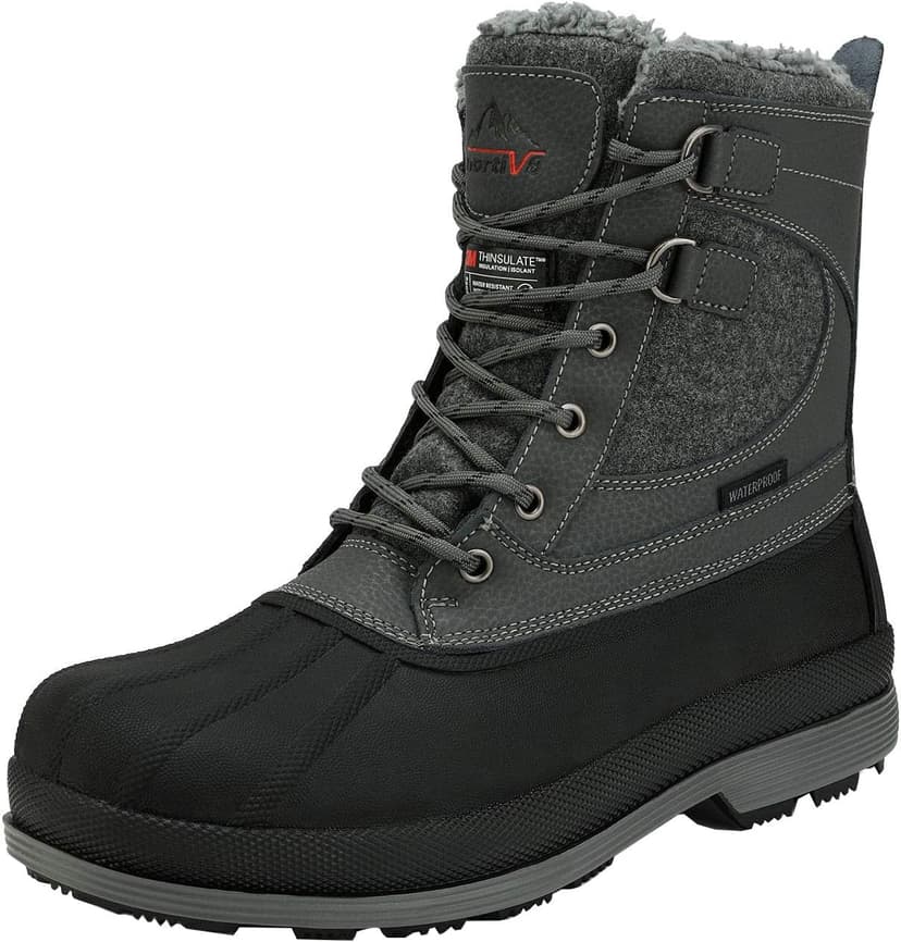 NORTIV 8 Men's Waterproof Winter Snow Boots AVENUE