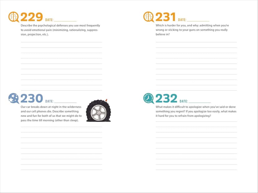 A Year of Us: A Couple's Journal: One Question a Day to Spark Fun and Meaningful Conversations (Question a Day Couple's Journal)