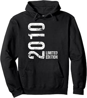 Limited 16th Birthday Boys Edition Girl 16 Years 2010 Gifts Pullover Hoodie B0BFRR3WTD