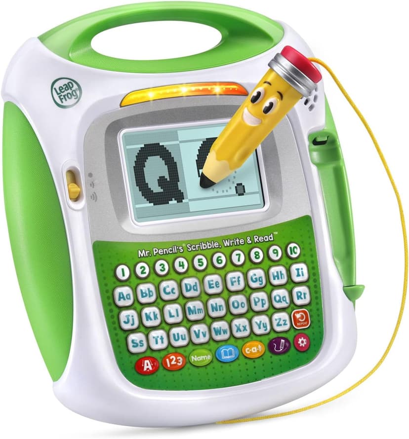 LeapFrog Mr Pencil's Scribble Write and Read, Green B0BRXPG99Q