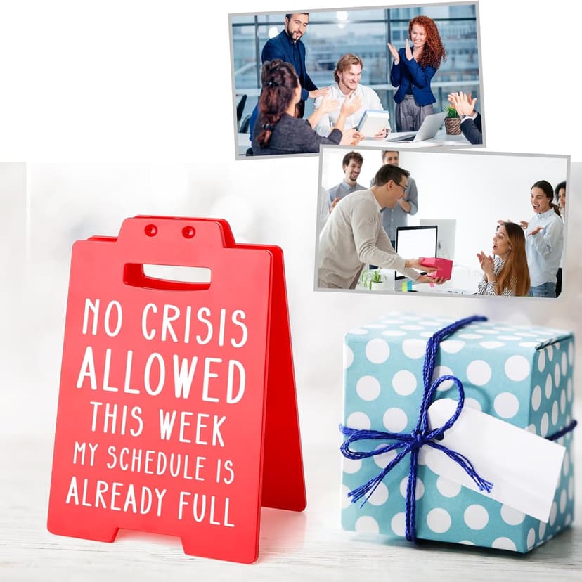 Funny Boss Gifts for Women Men, Boss Lady Gift, White Elephant Gift, Administrative Professional Day Coworker Gifts for Women Manager Supervisor Leader Administrator Principal, Funny Cubicle Sign