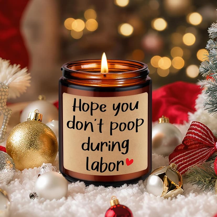 Fairy's Gift New Mom Candle for Women, Funny Baby Shower, Pregnancy Gifts for First Time Mom, Pregnant Women Wife Friend, Maternity, Mothers Christmas, Pregnancy Gifts for Expecting Mommy, Mama to Be