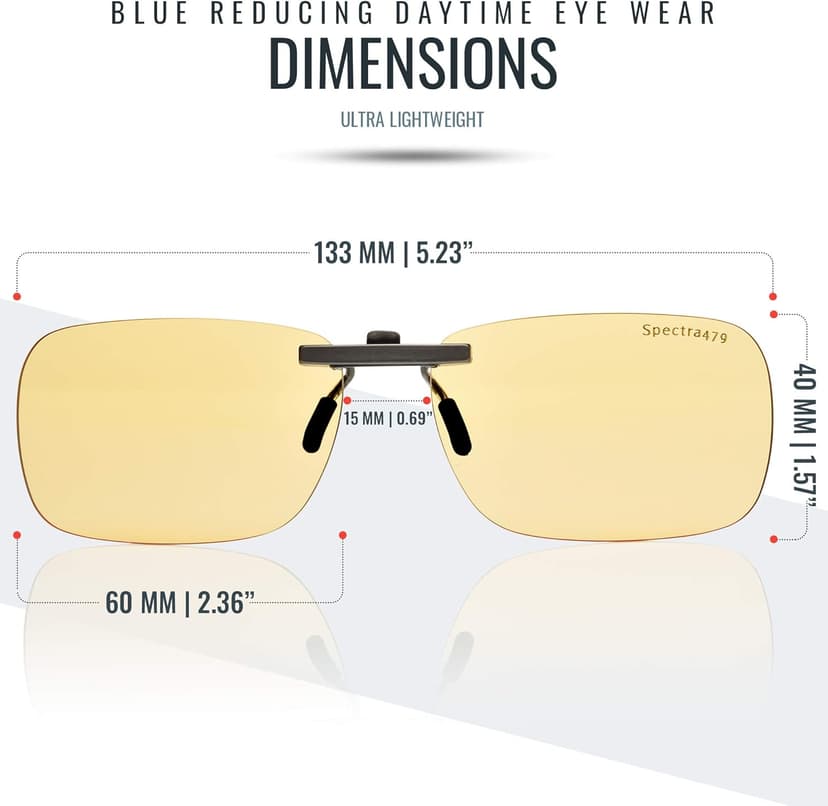 Clip-on Blue Light Blocking Eyewear