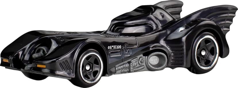 Hot Wheels 1:64 Scale Die-Cast Toy Cars, Set of 5 Batman 85th Anniversary Vehicles Featuring 5 Different Batmobile Replicas in Commemorative Packaging (Amazon Exclusive)