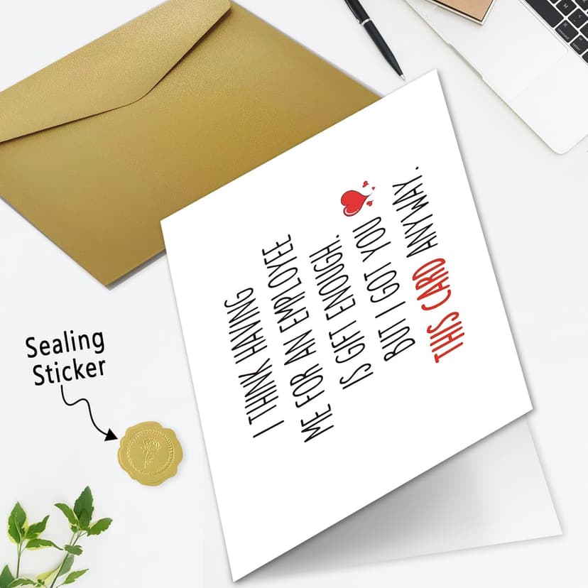 Ziwenhu Boss Day Gifts for Men, Happy Boss's Day Card for Him, Funny Boss Lady Gifts for Women, Cute Birthday Card from employee