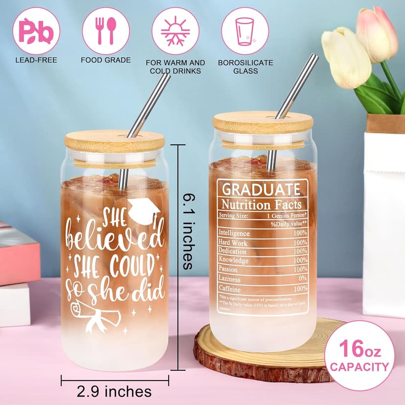 JSENGIFT Graduation Gifts for Her 2025, College Graduation Gifts for Women, Graduation Gift Basket for College High School, Class of 2025 Graduate Gifts