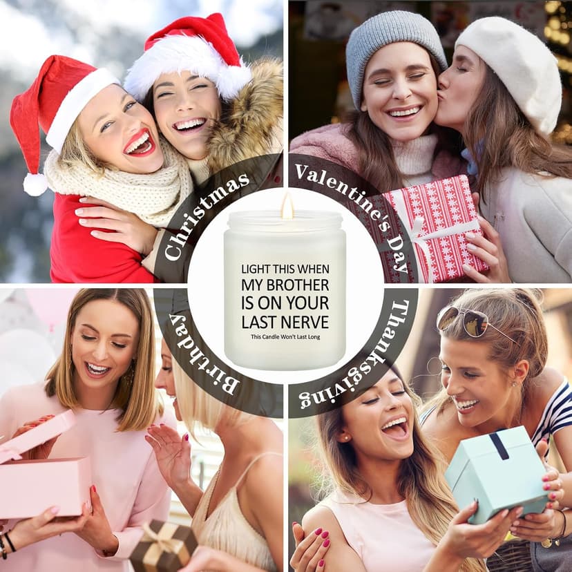 Sister in Law Gifts - Christmas, Birthday, Mother's Day, Wedding Gifts for Sister in Law - Lavender Scented Candles